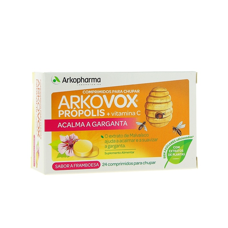 Arkovox Própolis Sabor Frambuesa 24 Comp