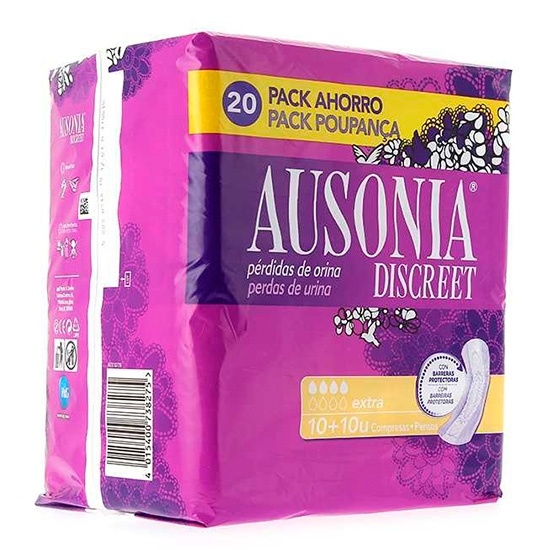 Ausonia Discreet Extra 20 Unidades