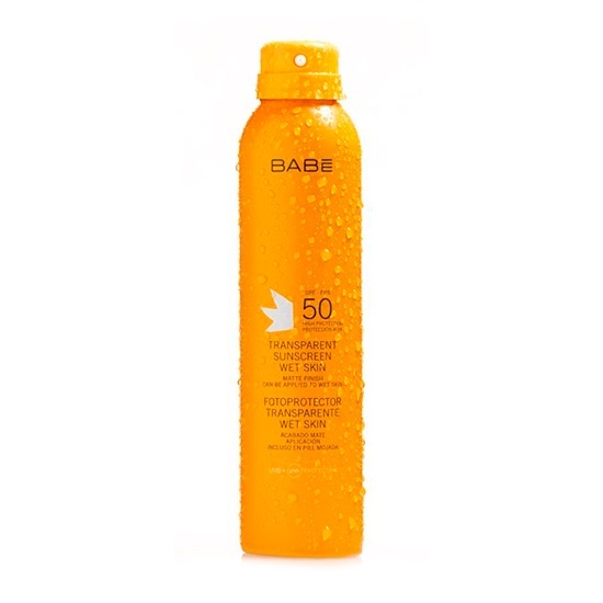 Babé Fotoprotector Transparent Wet Skin SPF50 200 ml