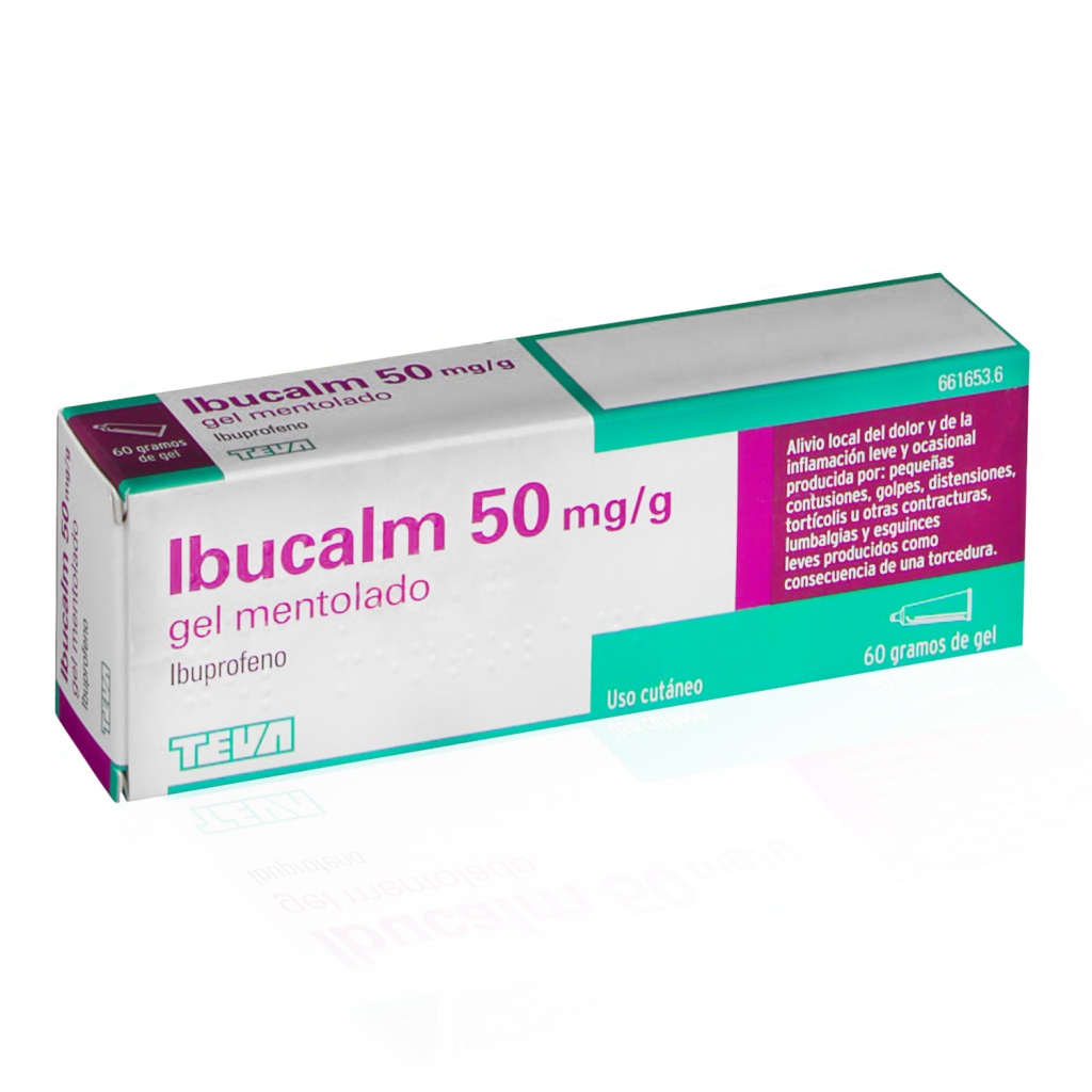 Ibucalm 50 mg/g gel mentolado 60 g