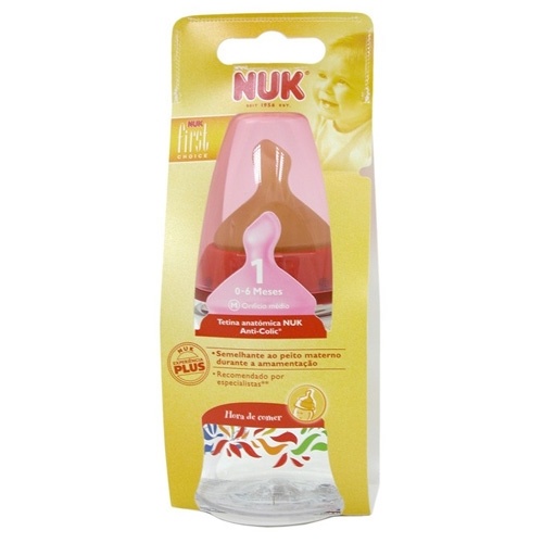 Biberon Nuk Fc+ Pp 150 ml Latex 1M Boca ancha