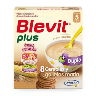 BLEVIT PLUS 5 CEREALES PAPILLA INSTANTANEA 600 GR.: 7,90 €