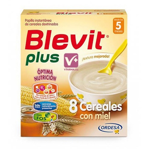 Blevit Plus 8 Cereales Con Miel 1000 G