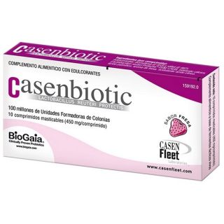 Casenbiotic Fresa 10 Comprimidos