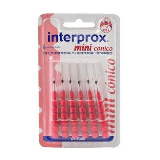 Cepillo Interprox 4G Mini Cónico 6 Unidades