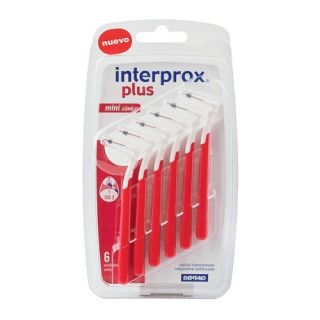 Cepillo Interprox Plus Mini Cónico 6 Unidades