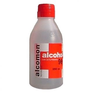 Alcohol Alcomon reforzado 0.96 ml/ml solución tópica 250 ml