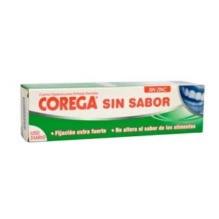 Corega Sin Sabor Sin Zinc Crema 40 G