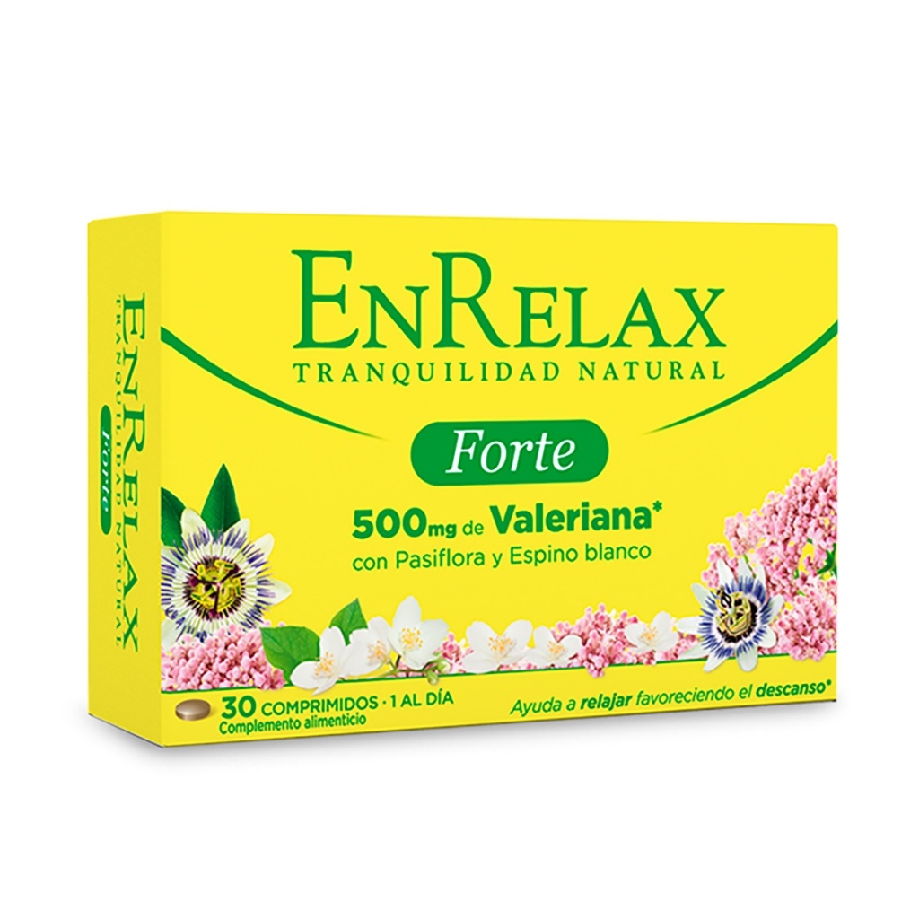 Enrelax Forte Valeriana 30 Comprimidos
