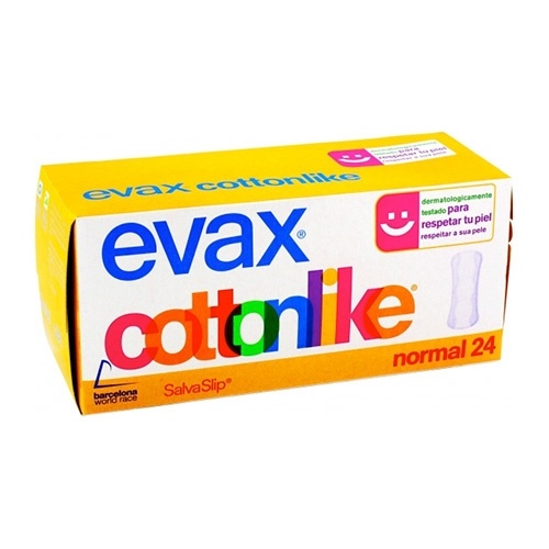 Evax Salvaslip Normal Cottonlike 24 Unidades