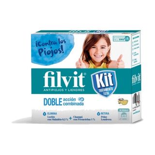 Filvit Kit Tratamiento Total Loción + Champú + Peine