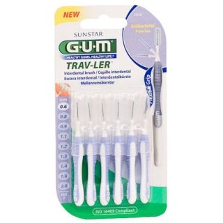Gum Cepillo Interdental Trav-Ler 1312 0,6