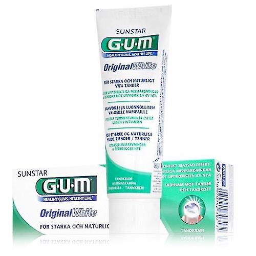 Gum Original White Pasta Dental 75 Ml