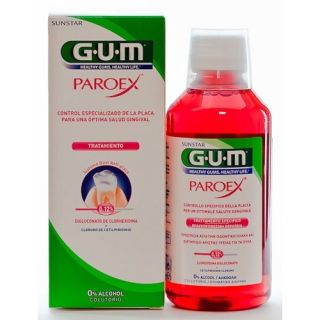 Gum Paroex Tratamiento Colutorio 300 Ml