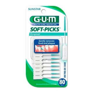 Gum Soft Picks Original Regular 80 Unidades