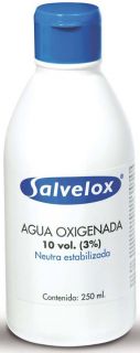 Salvelox Agua Oxigenada 250 ml