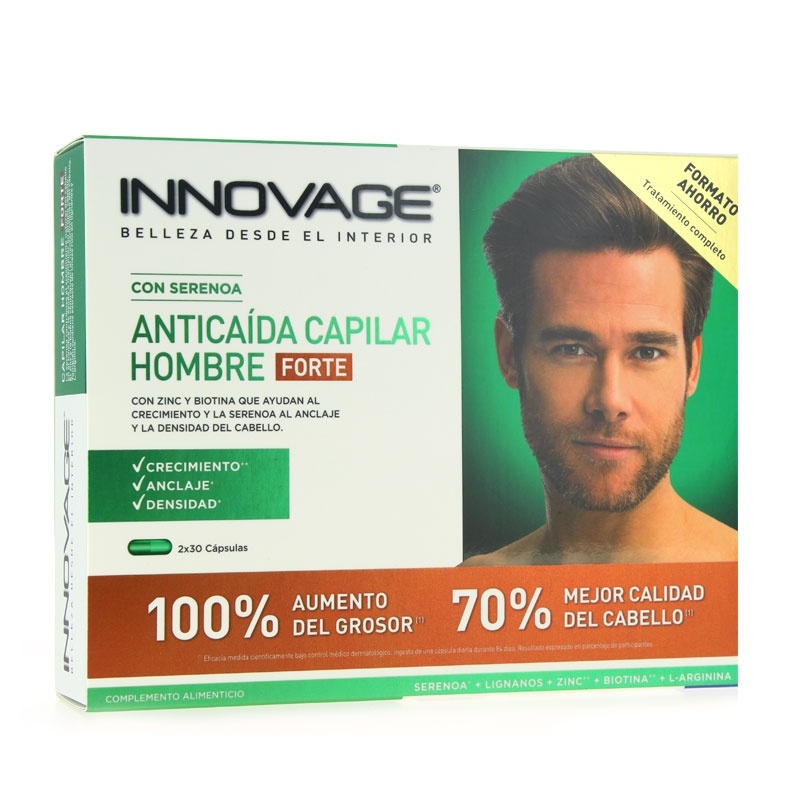 Innovage Potencia Capilar Hombre Duplo 2 X 30 cápsulas