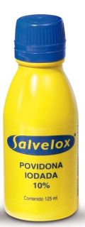 Salvelox povidona iodada 10% 125 ml