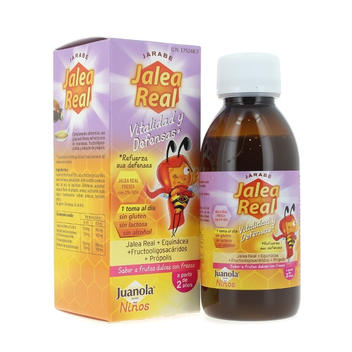Juanola Jalea Real Niño Vitalidad y Defensas Jarabe 150 Ml