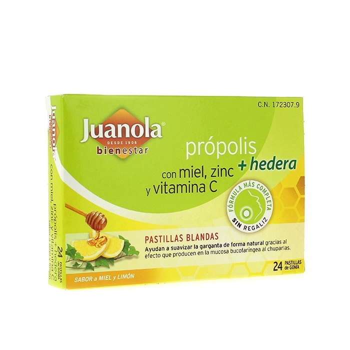Juanola Própolis Hiedra 24 Pastillas