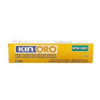 Kin Oro Crema Fijadora Extra Fuerte 75 Ml