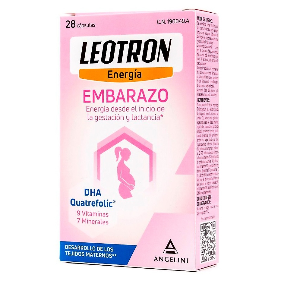 Leotron Embarazo 28 Cápsulas