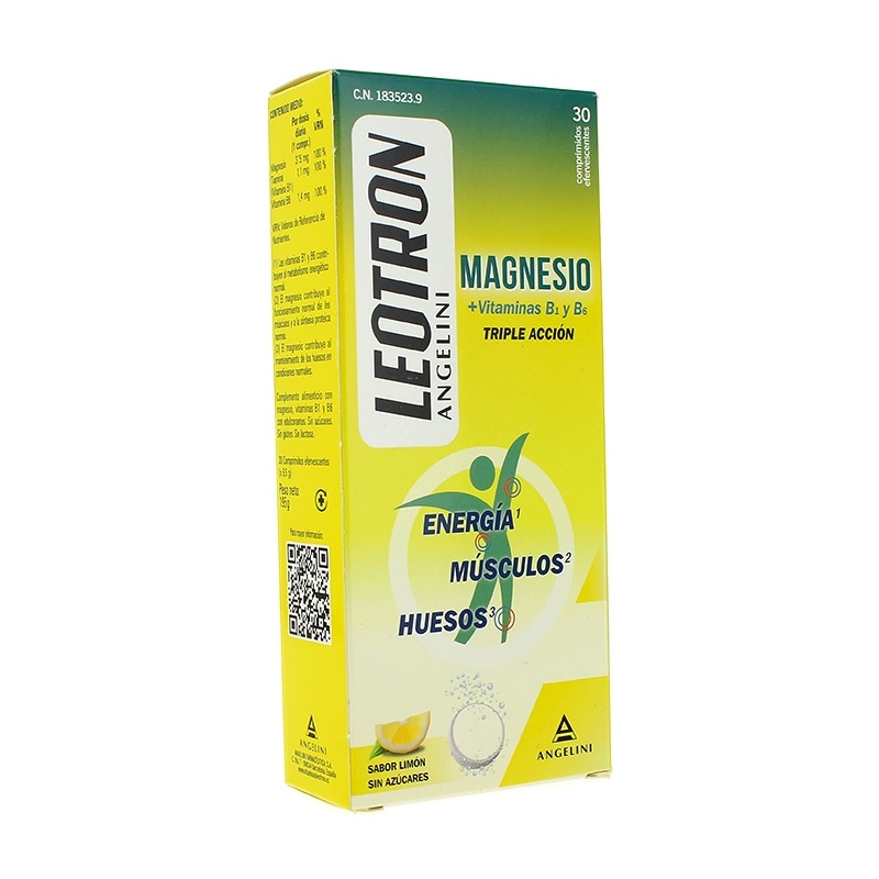Leotron Magnesium 30 Comprimidos Efervescentes