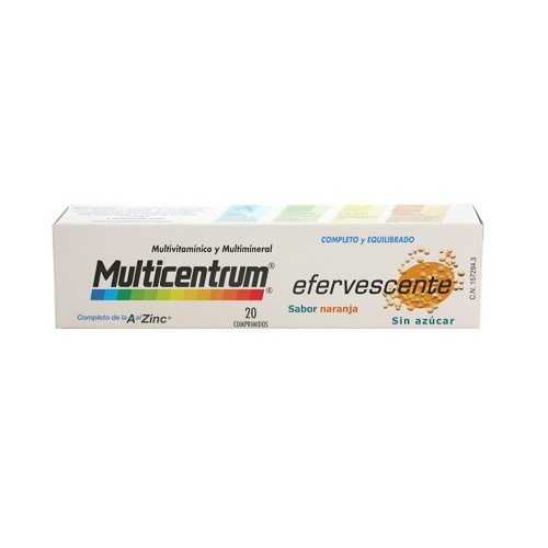 Multicentrum Luteina 20  Comprimidos  Efervescentes