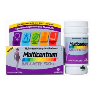Comprar Multicentrum Mujer 50+ 90 Comprimidos Multicentrum Mujer 50+ 90 Comprimidos