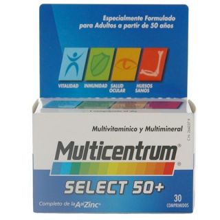 Multicentrum Select 50+ 30 Comprimidos