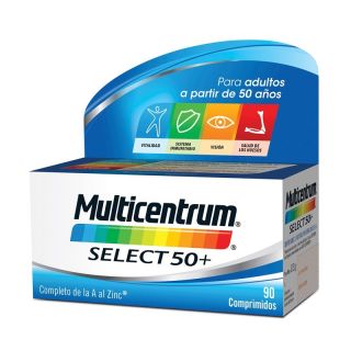 Multicentrum Select 50+ 90 Comprimidos