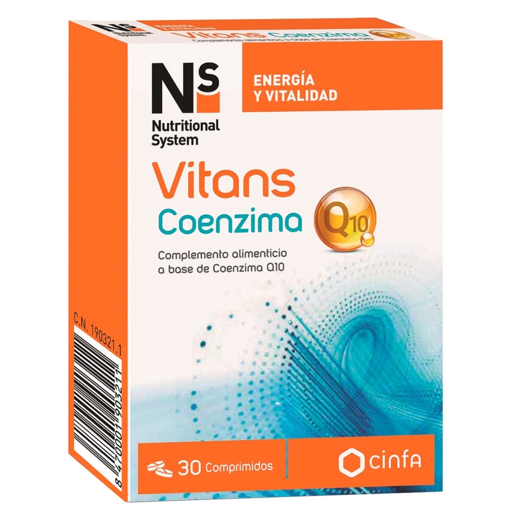 N+S Vitans Coenzima Q10 30 Comprimidos