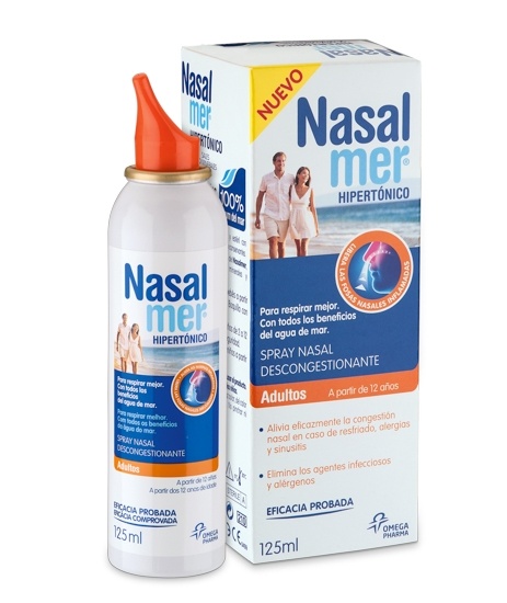 Nasalmer Adultos Hipertónico Spray 125 Ml