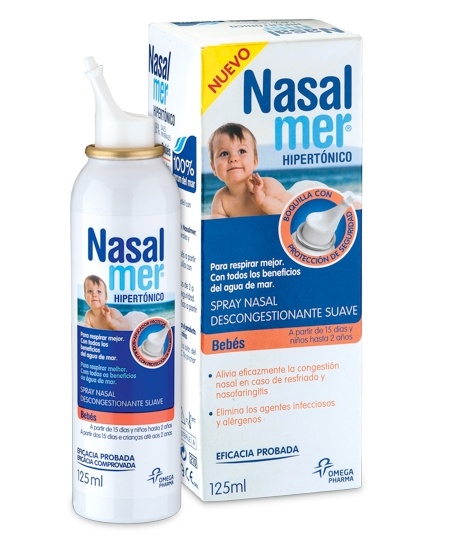 Nasalmer Bebés Hipertónico Spray 125 Ml