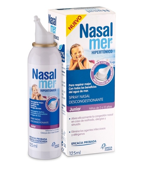 Nasalmer Junior Hipertónico Spray 125 Ml