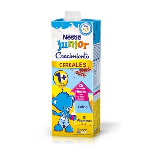 Nestlé Junior Crecimiento Cereales +1 1 L