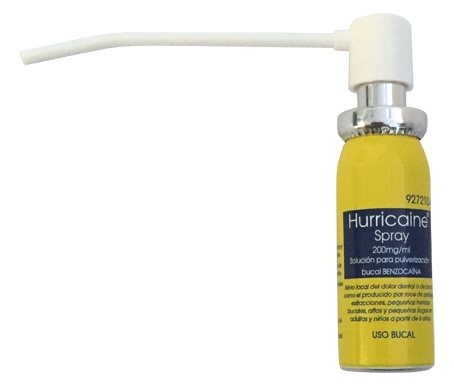 Hurricaine Spray 200 mg/ml Solución para Pulverización Bucal