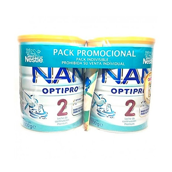 Nestlé Nan 2 Continuación Duplo 800 G x 2U