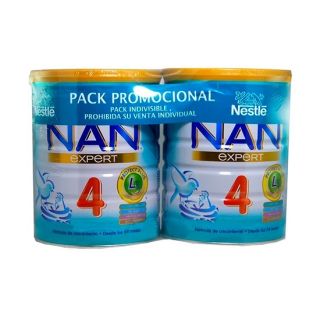 Nestlé Nan 4 Crecimiento Duplo 800 G X 2U