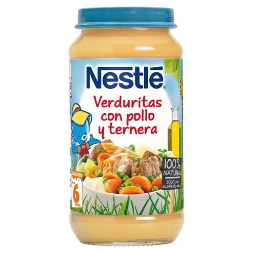 Nestlé Naturnes Verduritas Pollo y Ternera 250 G