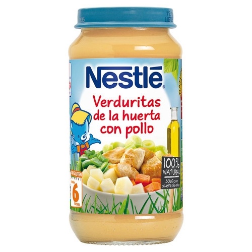Nestlé Naturnes Verduritas Pollo 250 G