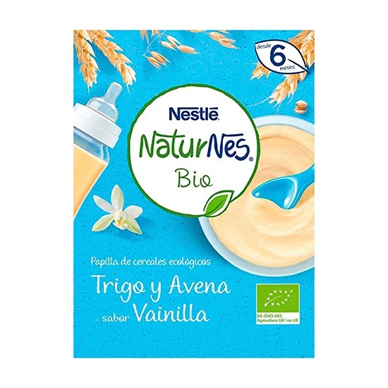 Nestlé Naturnes Bio Avena Trigo Vainilla 240 g