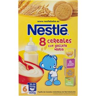 Nestlé Papilla 8 Cereales Galleta 900 G