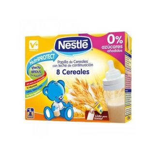 Nestlé Papilla Líquida 8 Cereales 2 X 250 Ml
