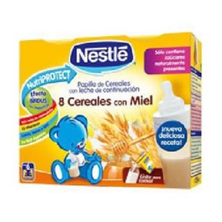 Nestlé Papilla Líquida Multicereales y Miel 2 X 250 ml