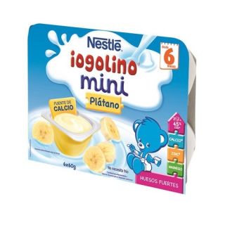 Nestlé Yogolino Mini Plátano 6 X 60 G