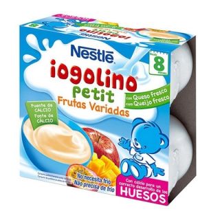 Nestlé Yogolino Petit Fruta Variada 4 X 100 g