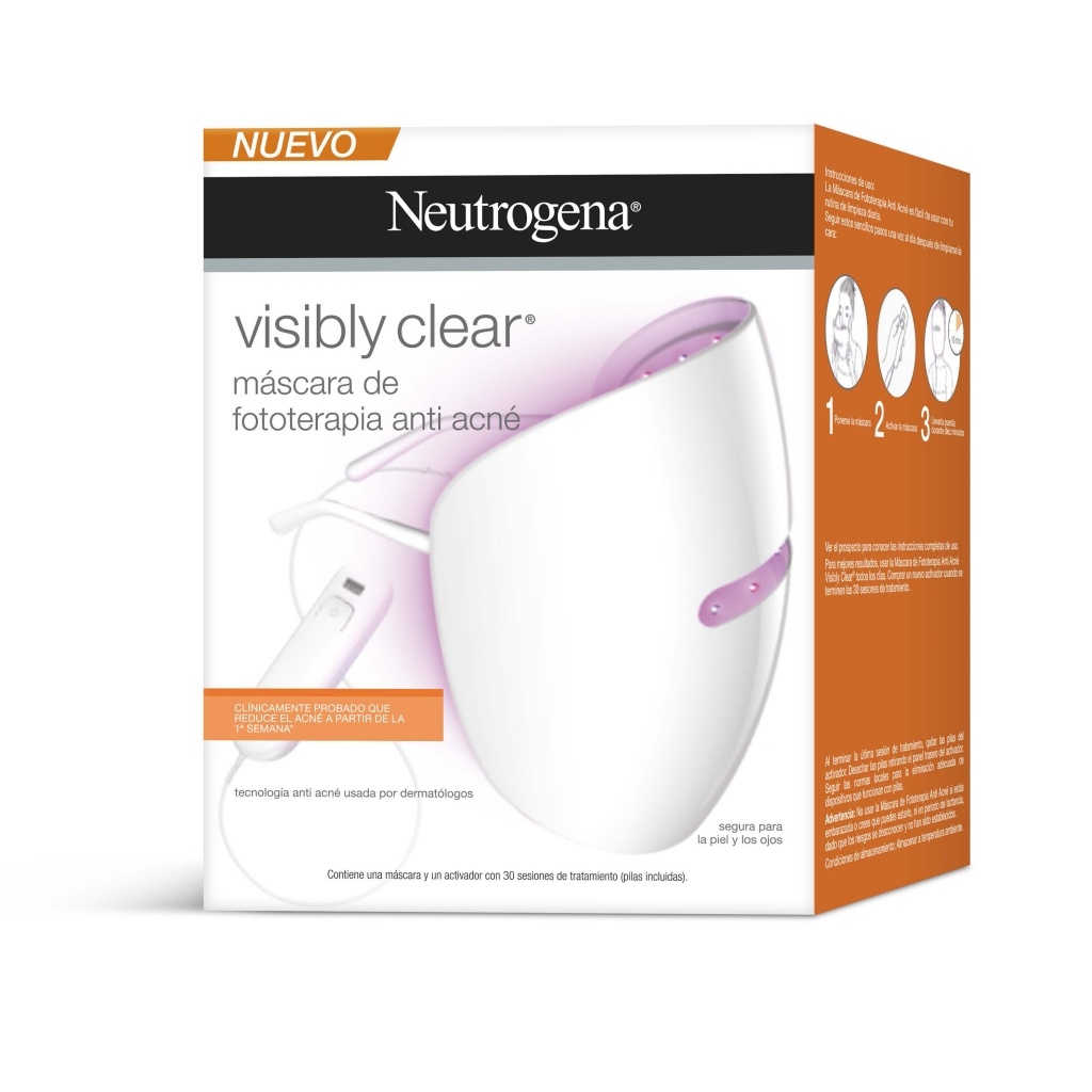 Neutrogena Vs Máscara Fototerapia Acné
