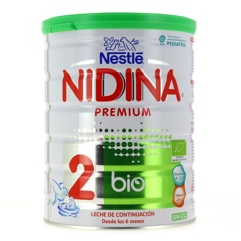 Nidina Premium 2 Bio Continuación 800 G