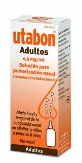 Utabon adultos 0.5 mg/ml nebulizador nasal 15 ml